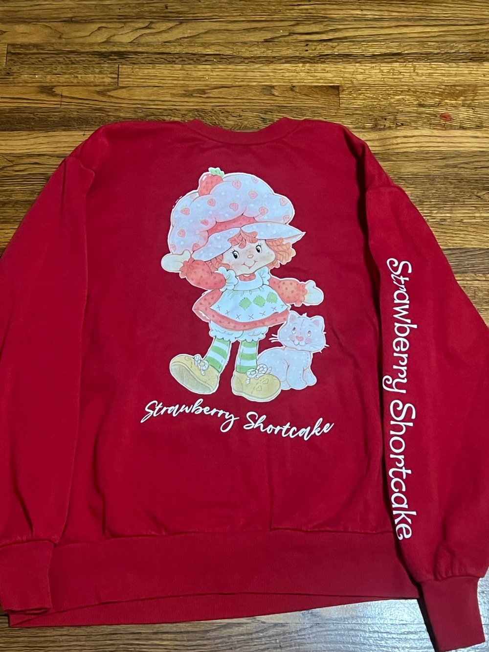 Strawberry shortcake crewneck sweater